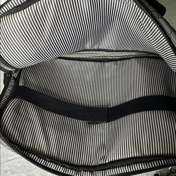 Thirty-one Floral Quilted Gray Laptop Bag - Picture 5 of 7